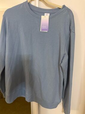 NWT Stars Above light blue sweatshirt XL